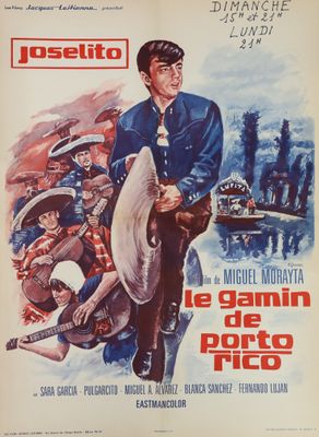une affiche du film « Le Gamin de Porto Pico »