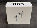 an apple airpods are in a box on a table
