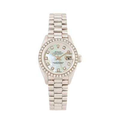 ROLEX Datejust 26 Lady Platine Réf.