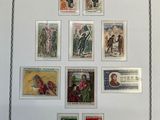 a picture of a picture of a collection of stamps
