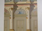 a picture of a painting on the wall of a building
