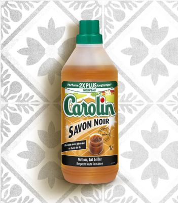 133 / LOT DE 12 Carolin Nettoyant Sols Savon Noir Parf…