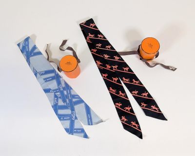 three ties that are laying next to each other