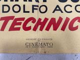 a sign that says start out dolfo acco technic