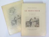 deux livres sont posés sur une table à fond blanc