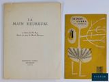 un vieux livre sur lequel figure l'image d'une plante et dont la couverture est jaune