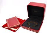 a red box that has a ring inside of it