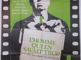 Affiche française du film « L'homme qui en savait trop »