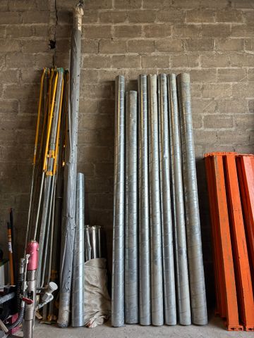 Lot comprenant : 1 tuyau haute pression 100 degrés, D 110 L 400cm