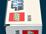 a box of lego star wars with a banana in it