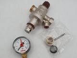 a pressure gauge and a pressure gauge on a table