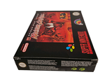 a box with a video game on it on a white surface