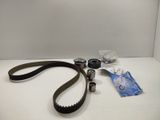 a close up of a belt and some other items on a table