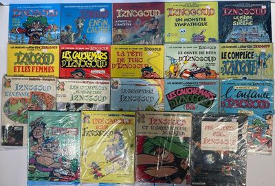 Il y a beaucoup de bandes dessinées accrochées au mur dans cette pièce.
