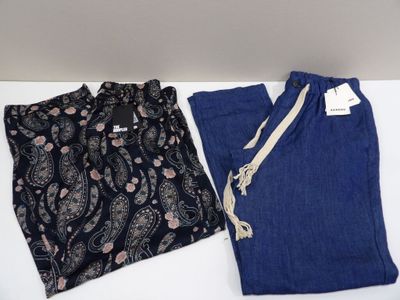 SANDRO Paris - Taille 42 : Pantalon Chambray NEUF - Jeans te…