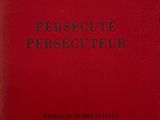 un livre rouge avec une inscription noire sur la couverture