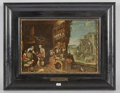 une image d'un tableau sur le mur d'un bâtiment