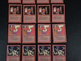 a lot of cards that are on a table