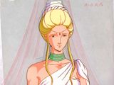 an image of a drawing of a woman with a veil on her head