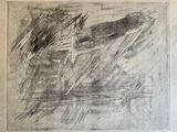 dessin représentant un dessin en noir et blanc d'un bateau sur un plan d'eau
