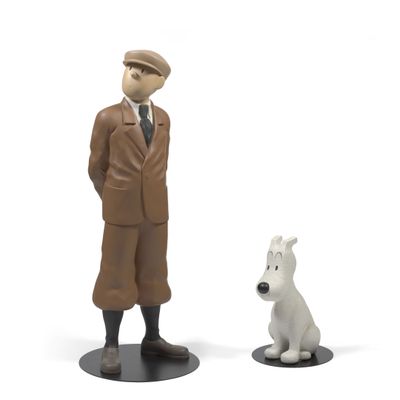 Hergé - Statuette Moulinsart 706 - Haddock cavalier - - Catawiki