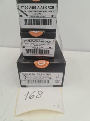 Lot de 3 éléments de robinetterie encastrée ZAZZERI , articl…