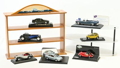 Ensemble de 2 étagères de présentation pour véhicules au 1/43ème (38cm - Photo 1