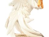 a white rooster with a red beak on a white background
