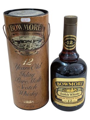 bowmore 12 year old scotch whisky