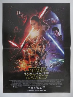 une affiche du film « Star Wars : Le Réveil de la Force »