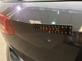 a sticker that says vaauto on the back of a car