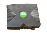 an image of a close up of a box with a green button on it