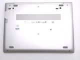 a close up of a laptop with a white back cover