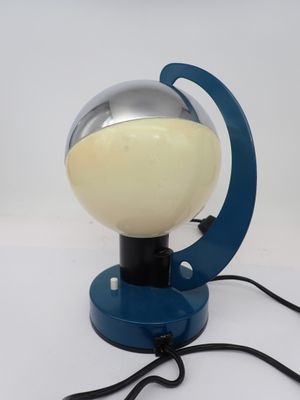 a lamp that is sitting on top of a table