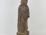 statue of a woman holding a child in her arms