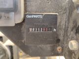 a close up of a meter on a motor bike