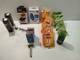 many different items that are on the counter top