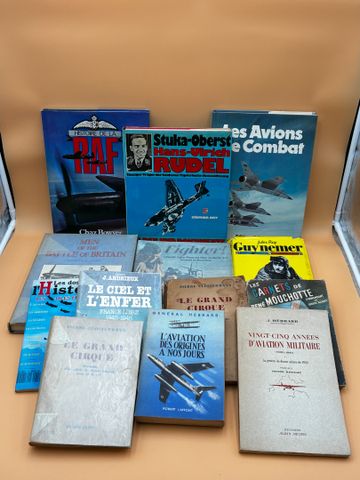 Lot de 13 livres sur l’aviation : Histoire de la RAF, les avions ...