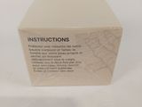 an image of a box with instructions on it sitting on a white surface