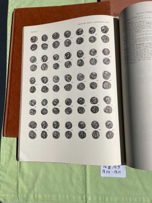 B8 << <<. American numismatic society.