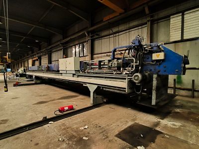 a large machine that is sitting in a building