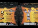 these are two packages of pokemon trading cards for sale in a store