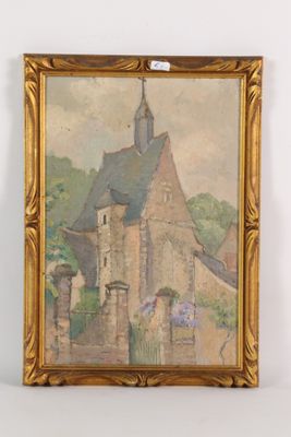 une image représentant un tableau d'un bâtiment sur lequel figure une horloge