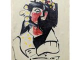 an image of a painting of a woman with a bird on her shoulder