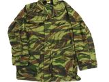 a picture of a camouflage jacket on a white background