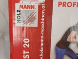 a red box with a picture of a man on a scooter