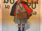 Affiche publicitaire française pour les biscuits Lefèvre - Tulle
