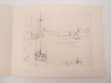 an image of a drawing of a boat in a body of water