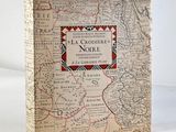 an old book with a map of europe on the cover