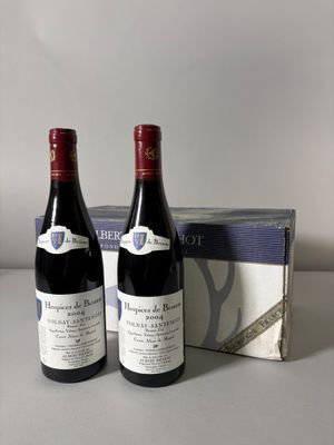 6 btlles Volnay Santenots 1er cru, Hospices de Beaune, Cuvée…